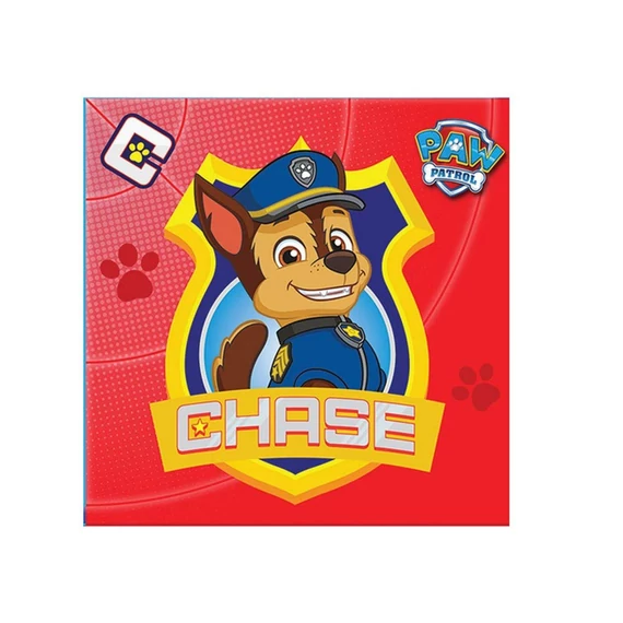 Mancs őrjárat- Paw Patrol - parti szalvéta 33x33cm