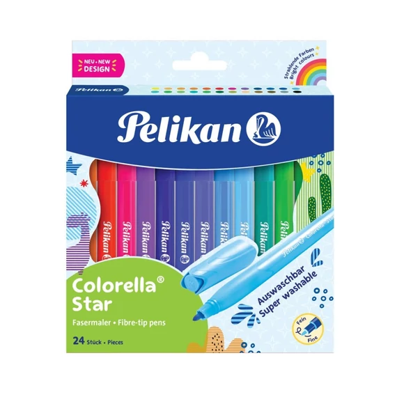 Filctoll Pelikan Colorella Star 24 színű