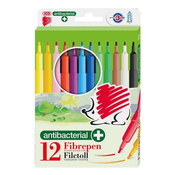 Süni antibakteriális filctoll 12-es