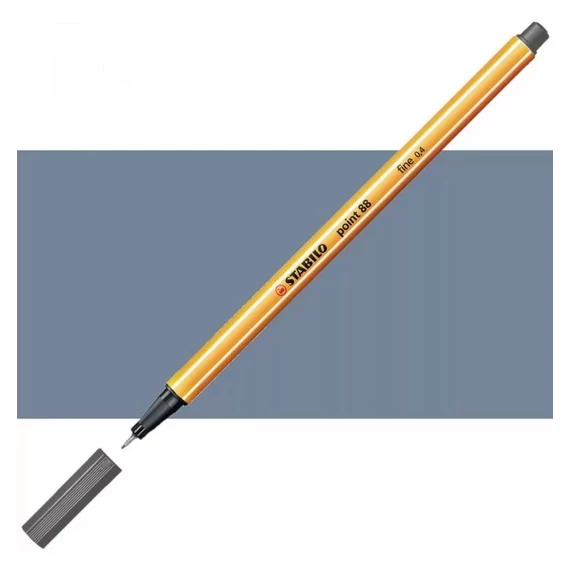 Tűfilc Stabilo Point 88/96 - Szürke