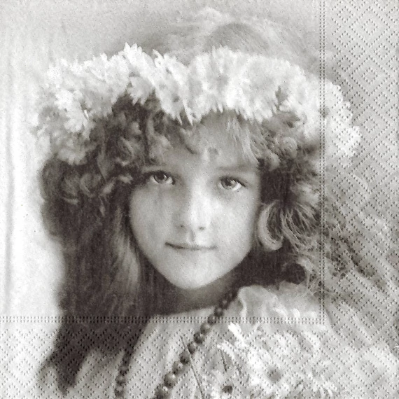 Szalvéta vintage, 33x33cm