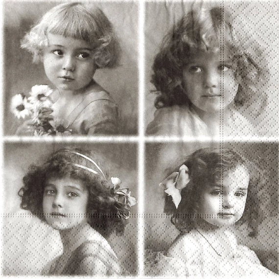 Szalvéta vintage, 33x33cm