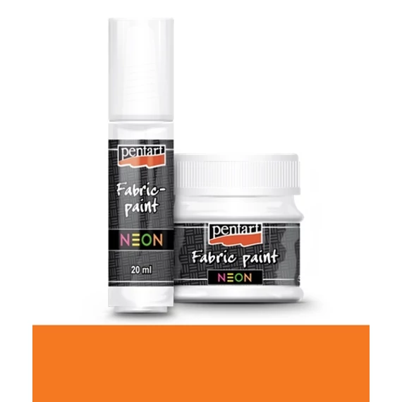 Textilfesték 20 ml neonnarancs