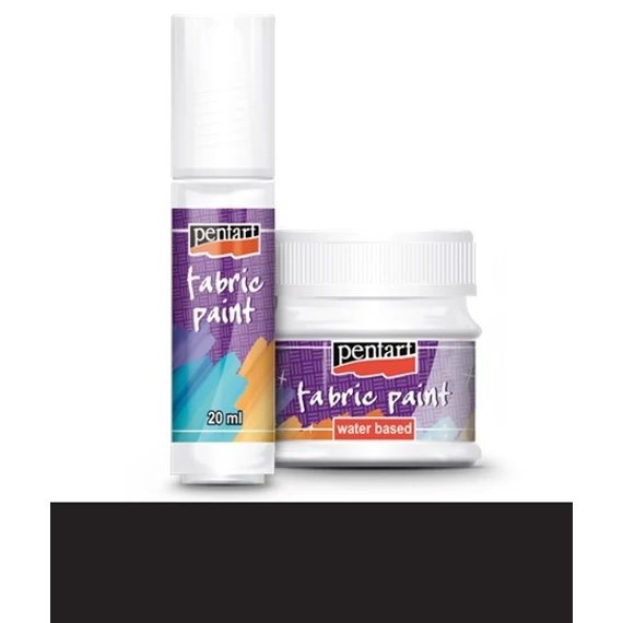Textilfesték 20 ml fekete