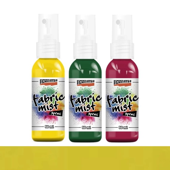 Textilfesték spray 50 ml sárga