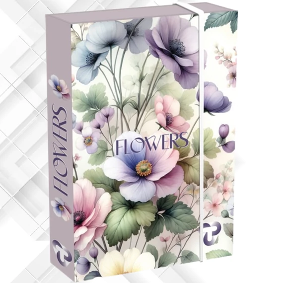 Füzetbox, T-Creativ  A/5 - Flowers