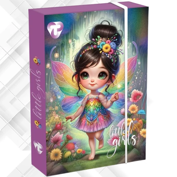 Füzetbox, T-Creativ A/5 - Little Girls