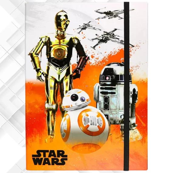 Gumis mappa A/4 - Star Wars Robots