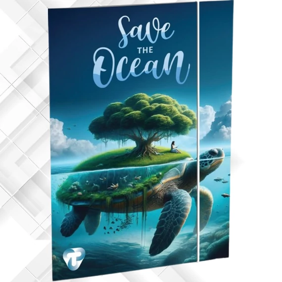 Gumis mappa, T-Creativ A/4 - Save the Ocean