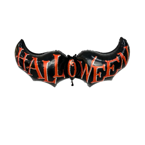 Léggömb fólia halloween denevér, 123,5x49cm